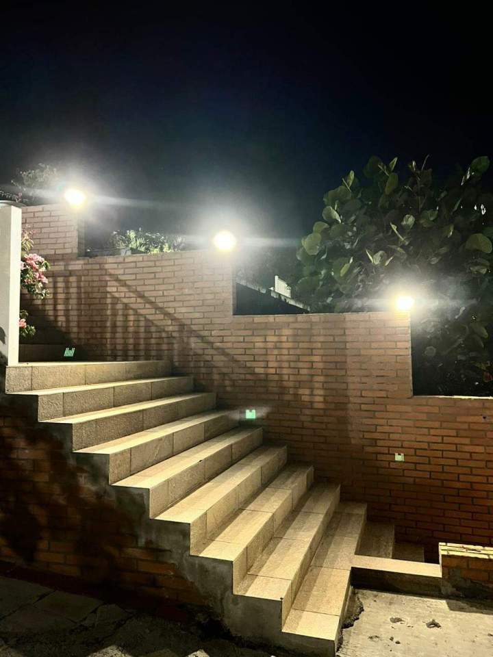 Installation lumière extérieure Martinique