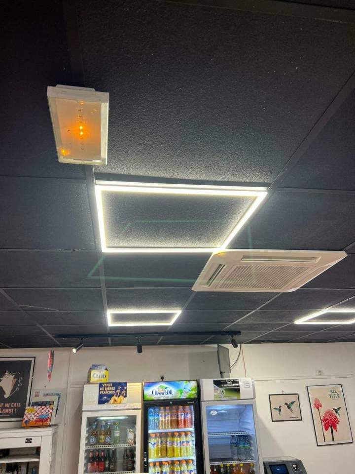 Installation luminaire Martinique